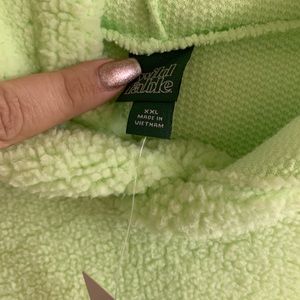 wild fable Tops - Cropped Sherpa Hoodie wild fable Tops - Cropped Sherpa Hoodie